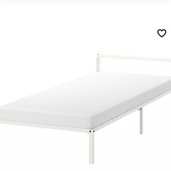 [予約済み]IKEAシングルベッドの画像