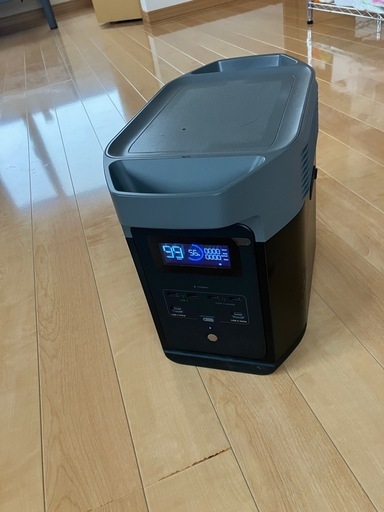 エコフローデルタ2とオルトネーターチャージャー ポータブル電源
　