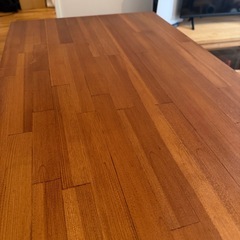 DIY デスク（IKEA脚・オイル仕上げ）の画像