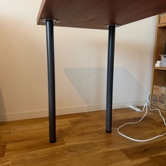 DIY デスク（IKEA脚・オイル仕上げ）の画像