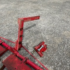 〔受取者確定しました〕マメトラ耕運機に使用してた整地板➕ジョイントの画像