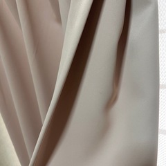 カーテン 2m丈程度 薄ピンク 遮光 厚手＋レース2枚の画像