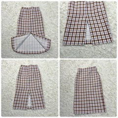 美品✨ZARA チェック　タイトスカート XSの画像