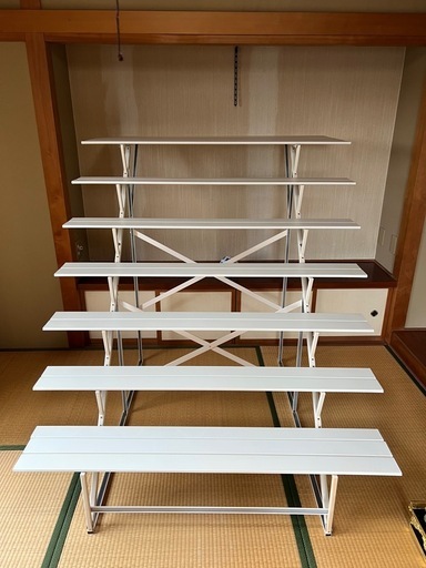【最終値下げ】雛壇 七段飾り用 愛宝作 ひな壇 赤布付き