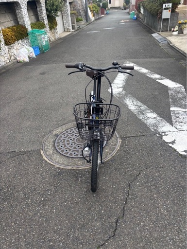 折りたたみ自転車　６段ギア　