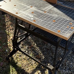 【商談中】折り畳みクランプ付き作業台の画像