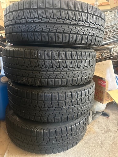 美品！スタッドレスタイヤ 205/60R16 &本田純正アルミホイール4本セット