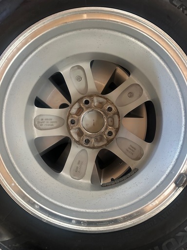 美品！スタッドレスタイヤ 205/60R16 &本田純正アルミホイール4本セット
