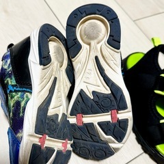 【美品】光るサンダル＆ムーンスター スニーカーの画像