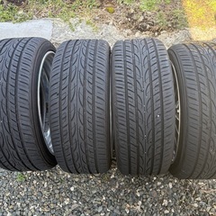 225/40R19 タイヤホイール4本セットWORK　XSA XS5の画像