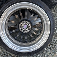 225/40R19 タイヤホイール4本セットWORK　XSA XS5の画像
