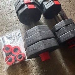【早い者勝ち】ダンベル保証書付き＋筋トレマット付きの画像