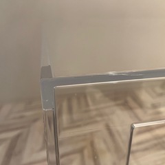 【高級ブランド】カルテルKartell　インビジブルテーブルの画像