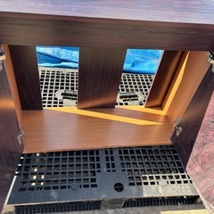 蓋付き90センチ規格ガラス製水槽と水槽台 セットです。の画像