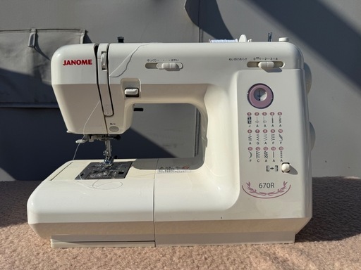 【GO-1339】JANOME ジャノメ model 751型 670R ミシン