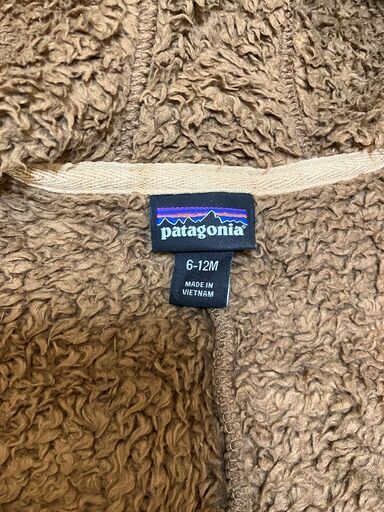 【美品】patagonia パタゴニア クマ耳ロンパース 6-12M(80cm)