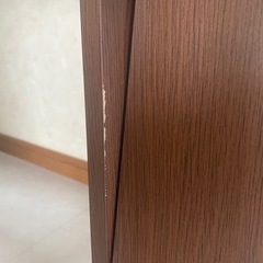 ディスプレイラック　ウォルナットの画像