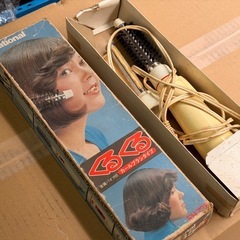 レトロ⭐️national製⭐️美品⭐️激レア⭐️くるくるカールブラシ⭐️の画像