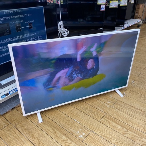 4/9値下げしました⭐️美品⭐️2020年製 IRISOHYAMA 40型液晶テレビ LT-40D D420W  Wチューナー 裏番組