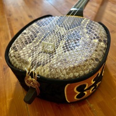 ◼️宮古島から❹ ◼️本皮三線　◼️女性　◼️沖縄　◼️初心者🔰　◼️音あり◼️強化張 沖縄三線　◼️宮古島を現在、御旅行中の方にも〜🎵　◼️ホテル&空港まで配達🆗の画像