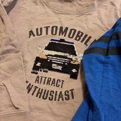 110cmスパンコールTシャツの画像