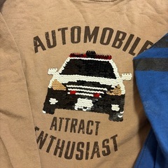 110cmスパンコールTシャツの画像