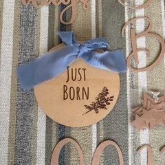 赤ちゃんフォトパーツの画像