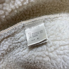 ムートン風　ジャケットの画像