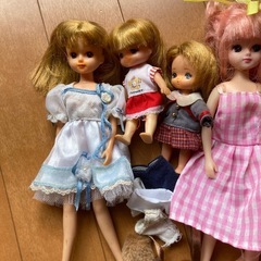 りかちゃん人形などの画像