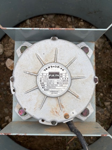 FULIA 産業用シロッコファン（3相200V / 0.75kW）