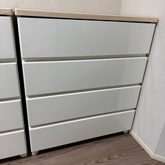 カインズ 4段 チェスト 2点セットの画像