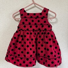 ボレロ付きドレス/サイズ80相当の画像