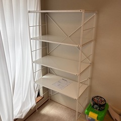 スチールユニットシェルフ＋ワードローブバーの画像