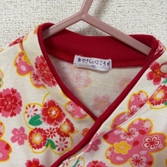 着物風ロンパース/サイズ70の画像