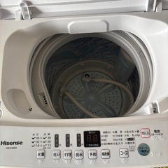 ハイセンス⭐︎4.5キロ洗濯機の画像