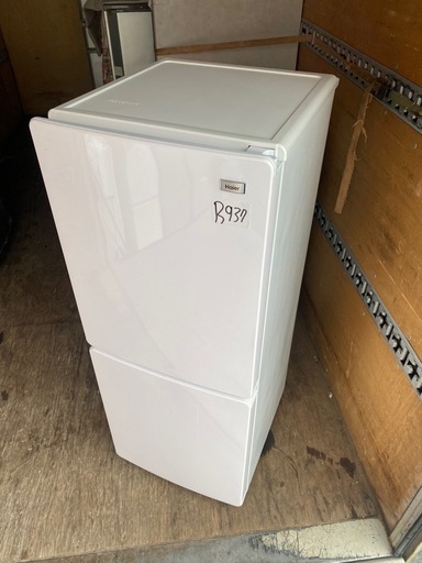 NO B937?福岡市内配送設置無料✨?JR-NF148B-W(ホワイト) Haier Global Series 1ドア冷蔵庫 右開