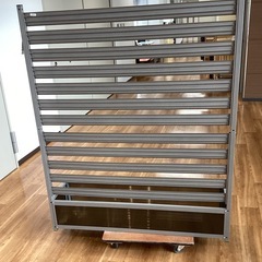 アルミプランターフェンス（未使用品）【町田市再生家具】253742の画像