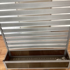 アルミプランターフェンス（未使用品）【町田市再生家具】253742の画像