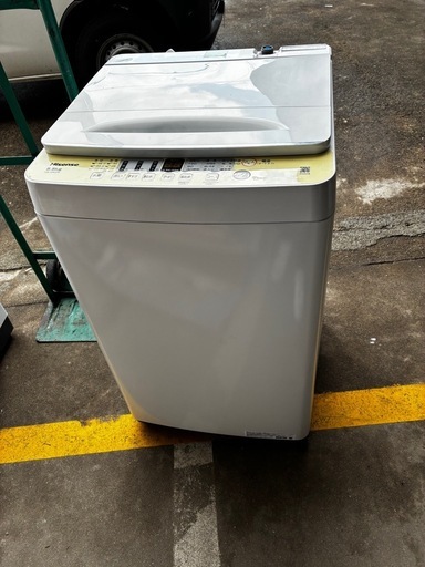 Hisense 2024年製 全自動洗濯機