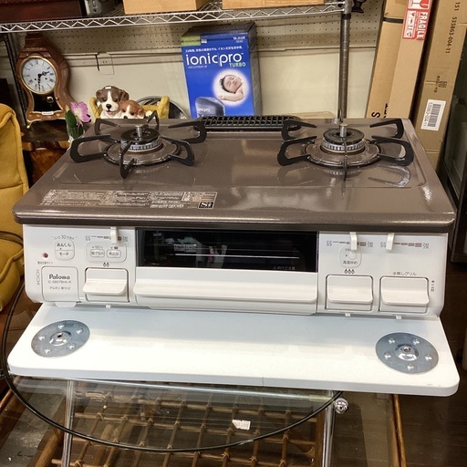 万代店　パロマ　LPガステーブル　2023年　