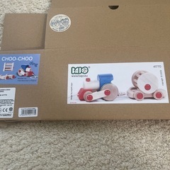 ボーネルンド BorneLund プルトーイ 木のトレインの画像