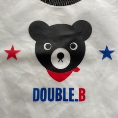 ミキハウス ダブルビー 食事エプロン ベビー 離乳食の画像