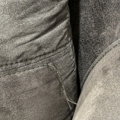 ★値下げ★3人掛けソファ＋オットマンの画像