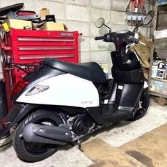 ☆安心の点検整備.動画☆スズキ レッツ Fi CA4AA☆50cc1番最後の製造 ２０２１年モデル最終型！極低走行で、これを選べば間違い無し！の画像