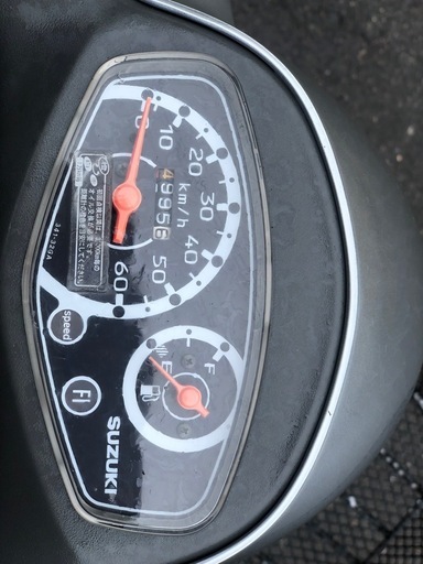 SUZUKI LETS 4カゴ付き実動