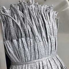 シート紐薄いグレー1000本の画像