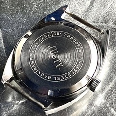 ★激珍品1960年代SwissJUSTY手巻★BIG.JOHN ★ Wネーム★稼働の画像