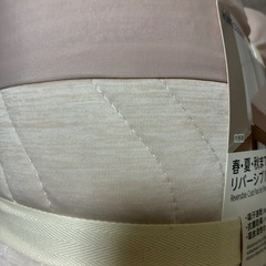春夏ベッドパットリバーシブル。新品の画像