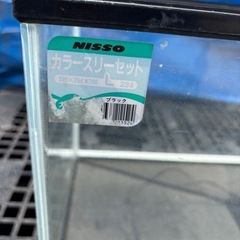 蓋付き40センチ規格ガラス製水槽2台 と水槽台 の3点セットです。の画像