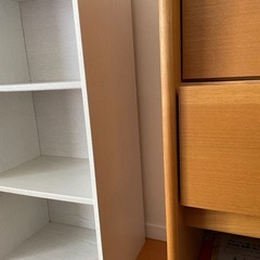 カラーボックス（キズあり）の画像